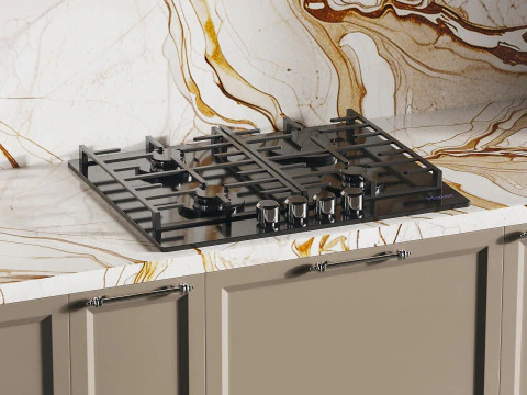 Modern mutfak 15 3D Model