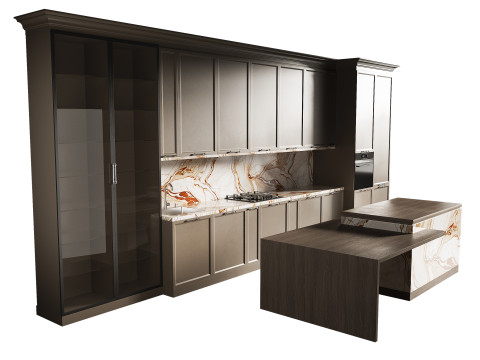 Modern kitchen 15 3D Model