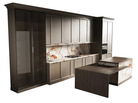 Modern mutfak 15 3D Model