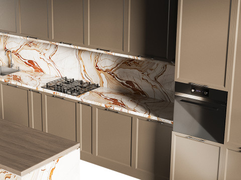 Modern kitchen 15 3D Model