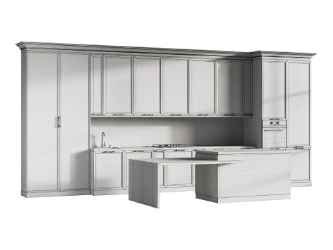 Modern mutfak 15 3D Model