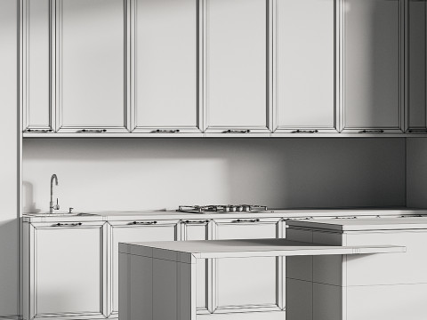 Modern kitchen 15 3D Model