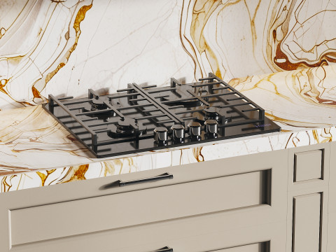 Modern kitchen 16 Modèle 3D