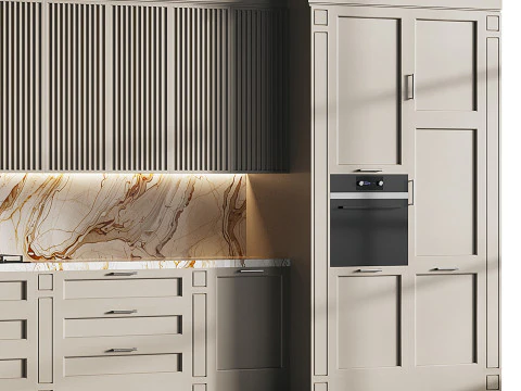 Cucina moderna 16 Modello 3D