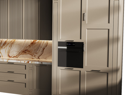 Modern kitchen 16 Modèle 3D