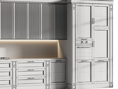 Modern kitchen 16 Modèle 3D