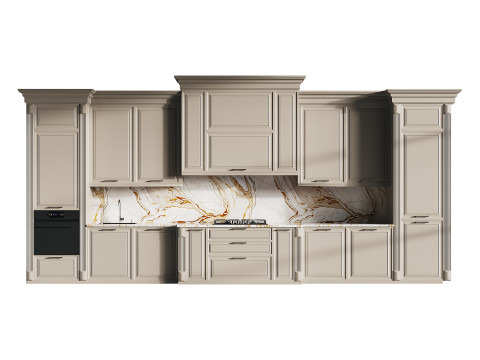 Modern kitchen 17 3D 모델