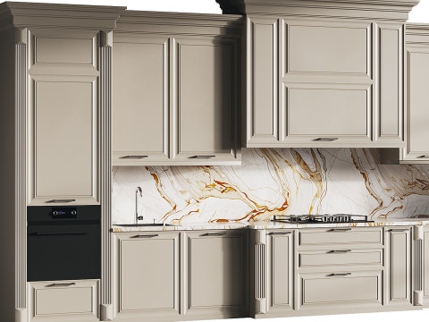 Modern kitchen 17 3D 모델