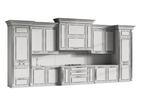 Modern kitchen 17 3D 모델