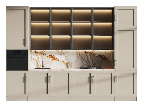 Modern kitchen 18 Modelo 3D