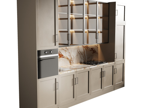 Modern kitchen 18 Modelo 3D