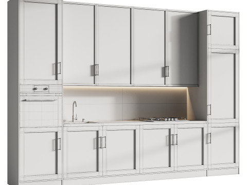 Modern kitchen 18 Modelo 3D