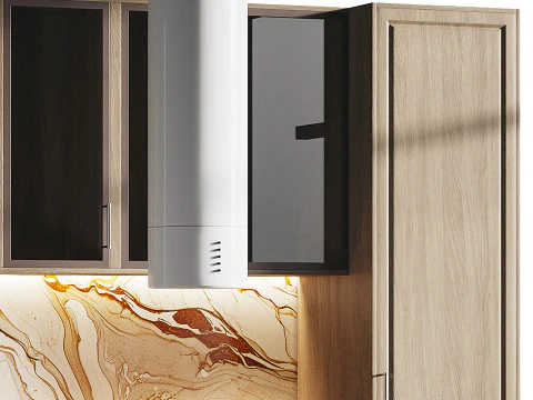 Modern kitchen 19 3D Model