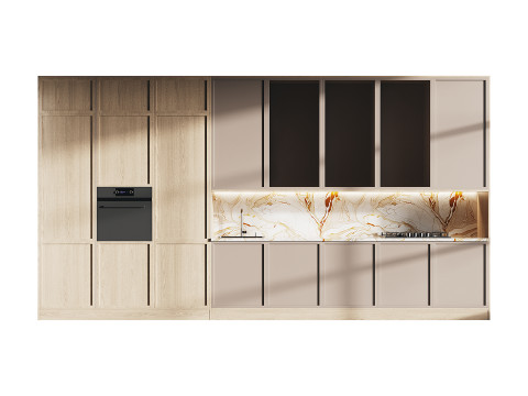 Modern kitchen 21 3D Model