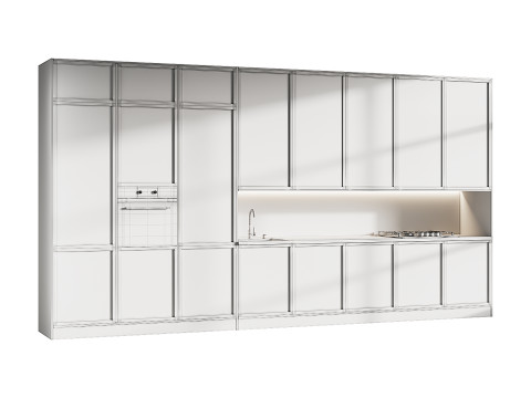 Modern kitchen 21 3D Model