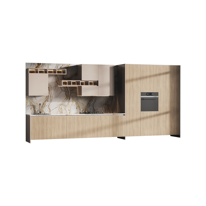 Modern kitchen 22 3D Model .c4d .max .obj .3ds .fbx .stl .blend 