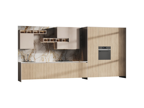 Modern kitchen 22 Model 3D