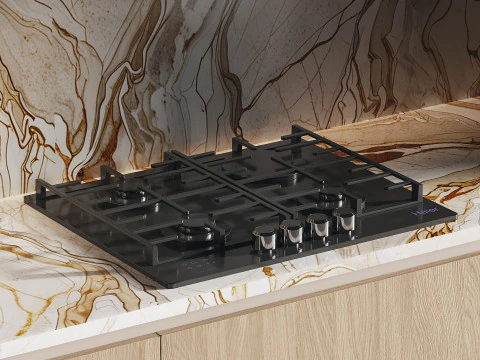 Modern kitchen 22 3D Model