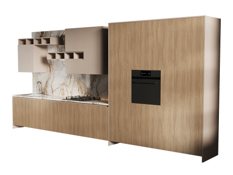 Modern kitchen 22 3D Model
