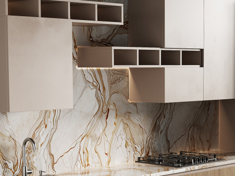 Modern kitchen 22 3D Model