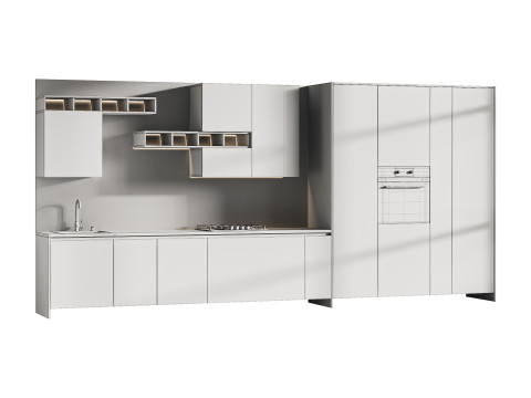 Modern kitchen 22 3D Model