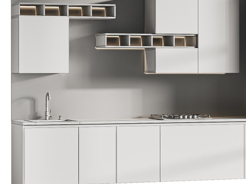 Modern kitchen 22 3D Model