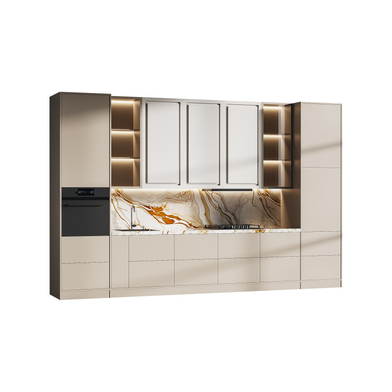 Modern kitchen 23 3D Model .c4d .max .obj .3ds .fbx .stl .blend 