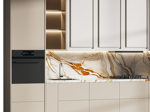 Modern kitchen 23 3D Model