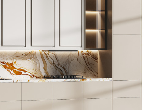 Modern kitchen 23 3D Model