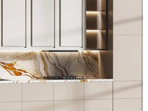 Cucina moderna 23 Modello 3D