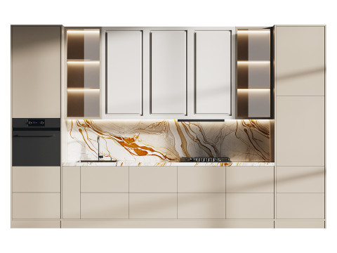 Modern kitchen 23 3D Model