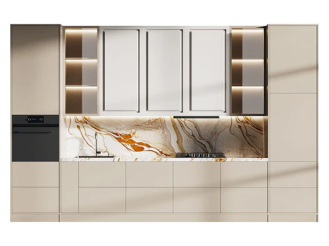 Cucina moderna 23 Modello 3D