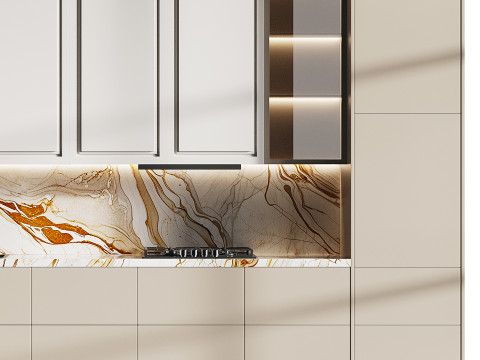 Modern kitchen 23 3D Model