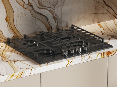 Modern kitchen 23 3D Model
