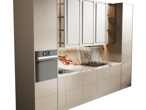 Modern kitchen 23 3D Model