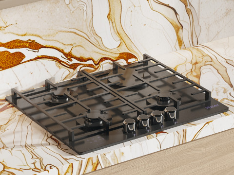 Modern kitchen 24 3D Model