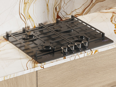 Modern kitchen 25 3D Model