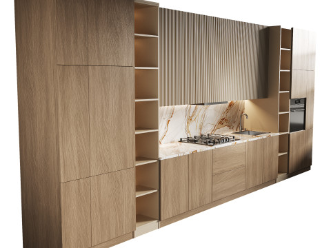 Modern kitchen 25 3D Model