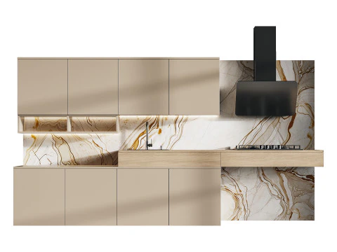 현대식 주방 26 3D 모델