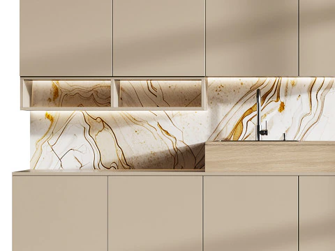 현대식 주방 26 3D 모델