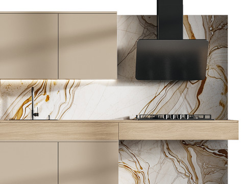 Modern kitchen 26 3D Model
