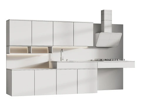 현대식 주방 26 3D 모델