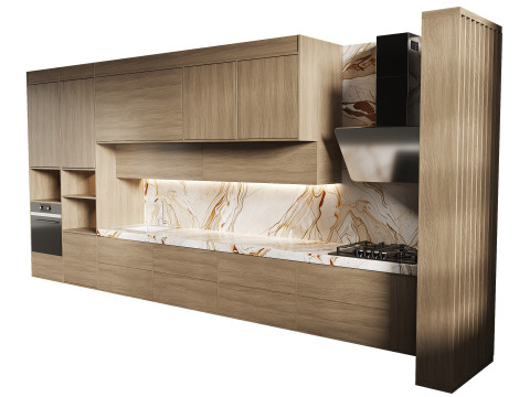Modern kitchen 28 3D-Modell