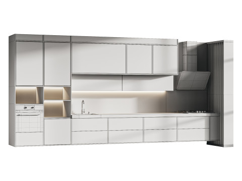 Modern kitchen 28 3D-Modell