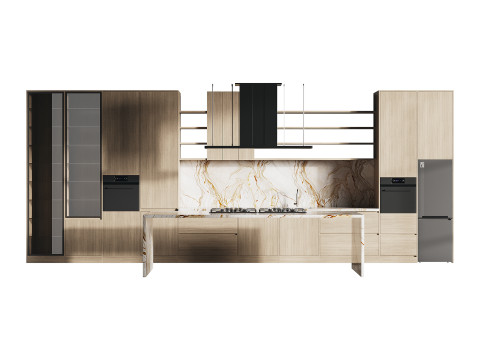 Modern kitchen 29 Modelo 3D