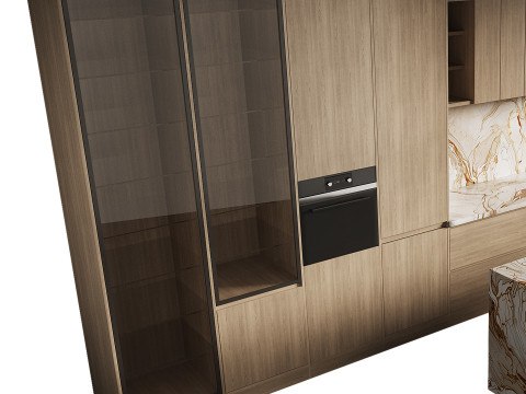 Modern kitchen 29 Modelo 3D
