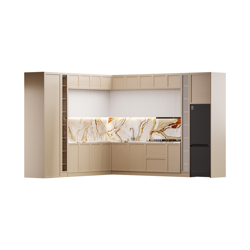 Modern kitchen 30 3D Модель .c4d .max .obj .3ds .fbx .stl .blend 