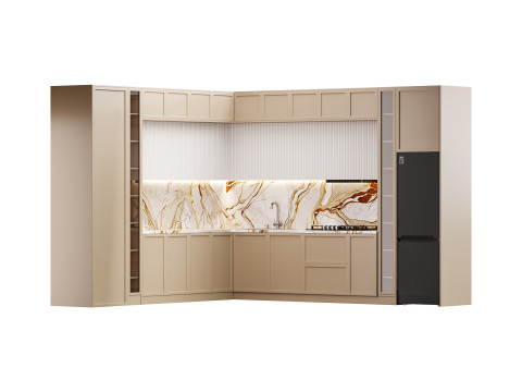 Modern kitchen 30 Model 3D