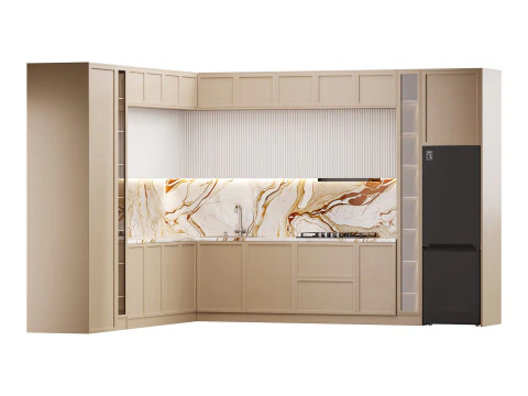 Dapur modern 30 Model 3D