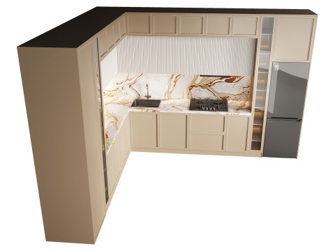 Modern kitchen 30 3D Модель